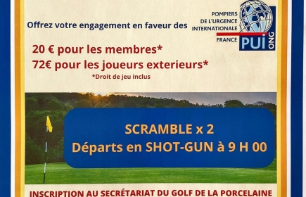 Un Golf au profit du PUI.